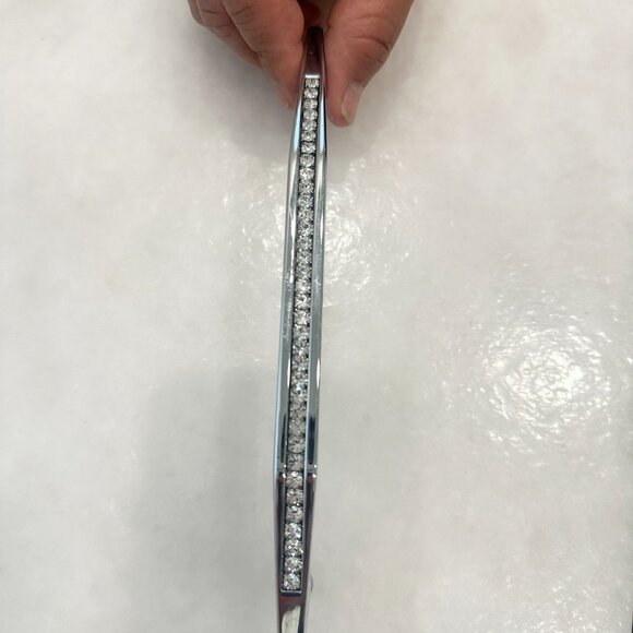 6" Swarovski crystal cabinet or drawer handles and screws - Picture 3 of 5